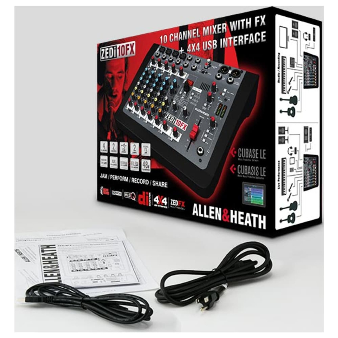 ALLEN & HEATH ZEDI10FX 4 Mic/Line 2 with Active DI, 2 Stereo