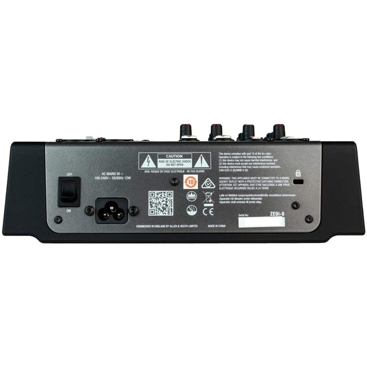 ALLEN & HEATH ZEDI8 2 Mic/Line with Active DI 2 Stereo Inputs, 24