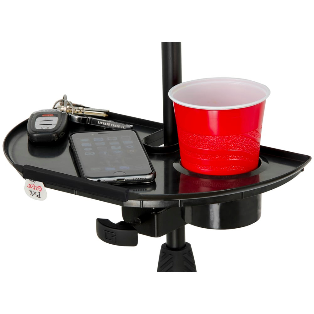 Gator Frameworks Mic Stand Accessory Tray with Drink Holder | EMI