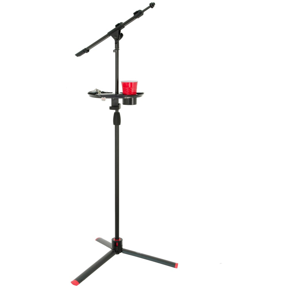 Gator Frameworks Mic Stand Accessory Tray with Drink Holder | EMI