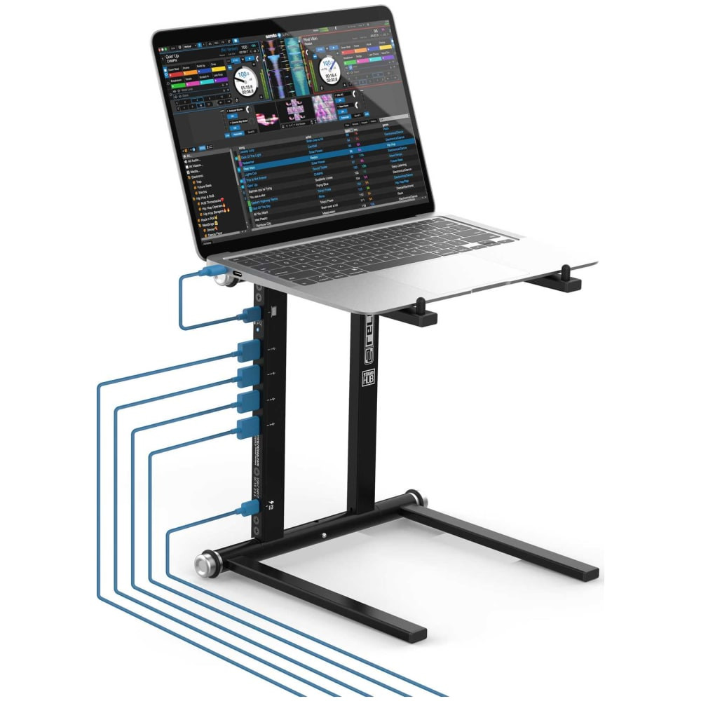 Reloop Advanced Laptop Stand with USB-C PD Hub | EMI Audio