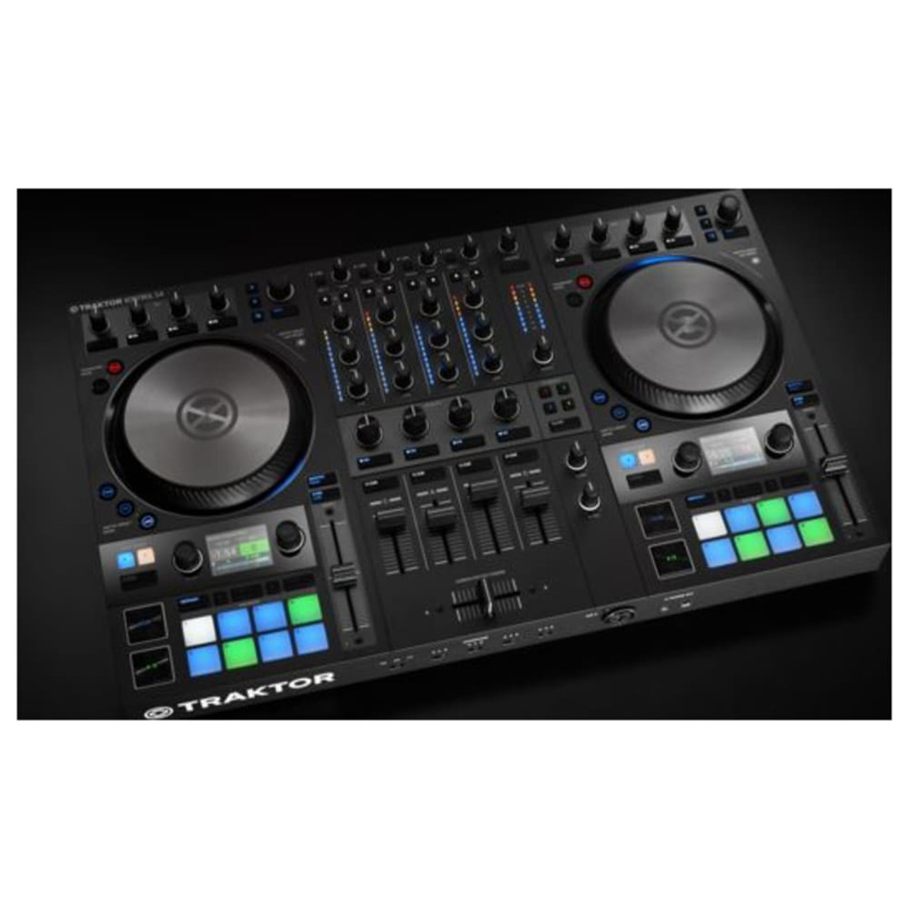 Native Instruments TRAKTOR KONTROL S4 MK3 4-CHANNEL DJ CONTROLLER WITH  HAPTIC DRIVE