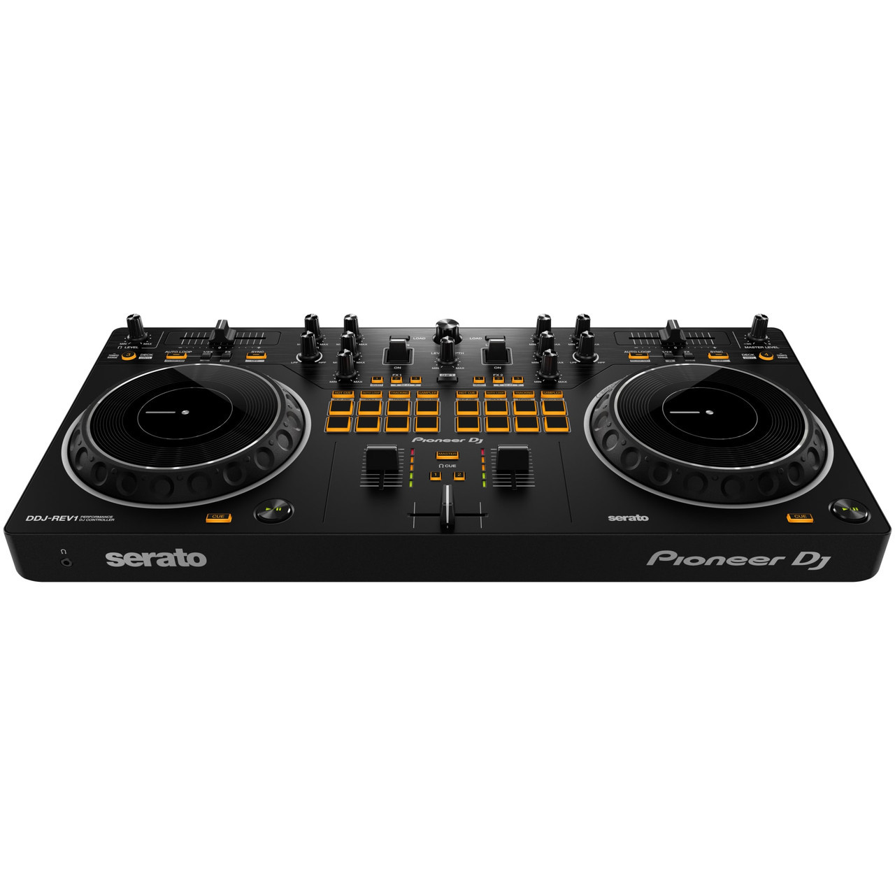 Pioneer DJ DDJ-REV1 Two-Channel Battle Style DJ Controller For Serato