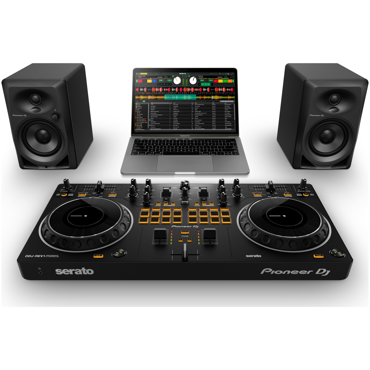 Pioneer DJ DDJ-REV1 Two-Channel Battle Style DJ Controller For Serato