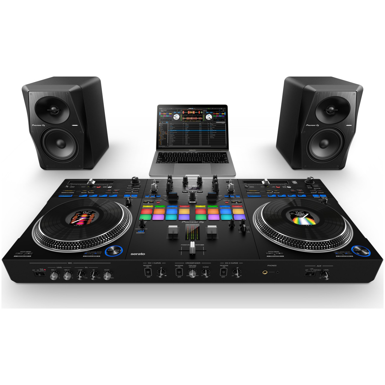 Pioneer DJ DDJ-REV7 Two-Channel Scratch Style DJ Controller For Serato