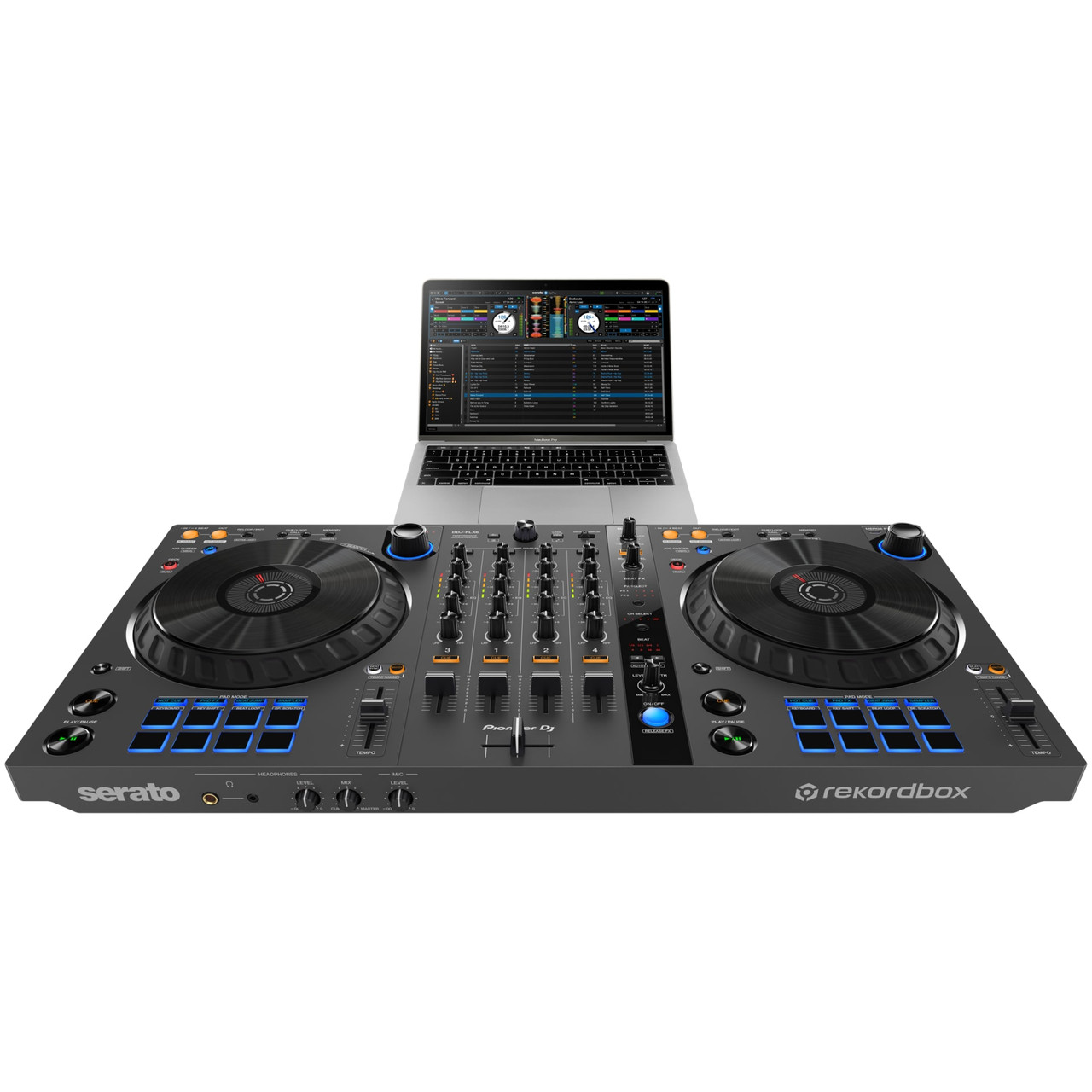 Audio　Controller　rekordbox　Pro　for　and　Serato　DJ　DJ　Pioneer　4-channel　DDJ-FLX6-GT　EMI