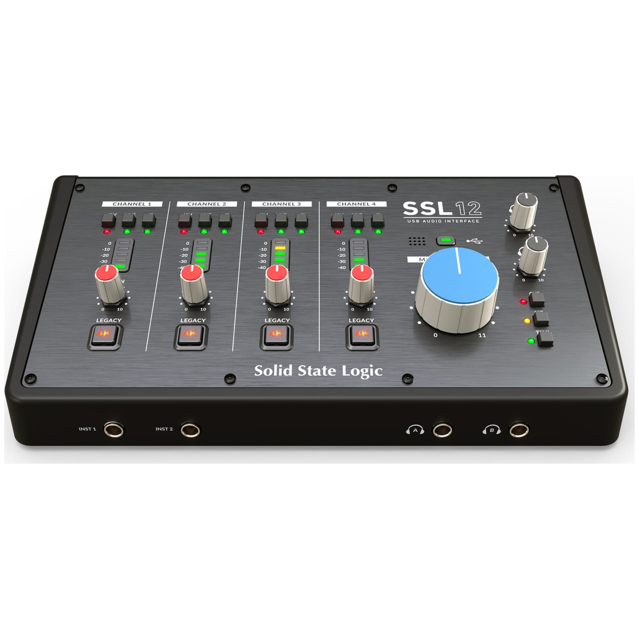 SOLID STATE LOGIC SSL12 12-in/8-out USB bus-powered audio 