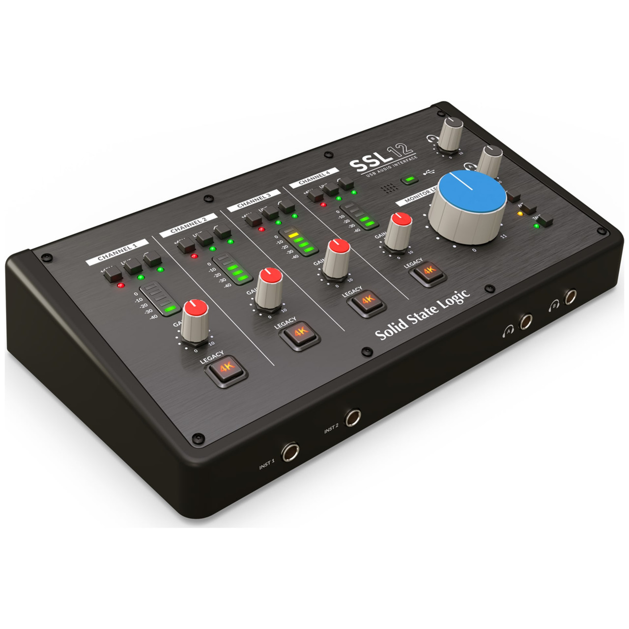 SOLID STATE LOGIC SSL12 12-in/8-out USB bus-powered audio