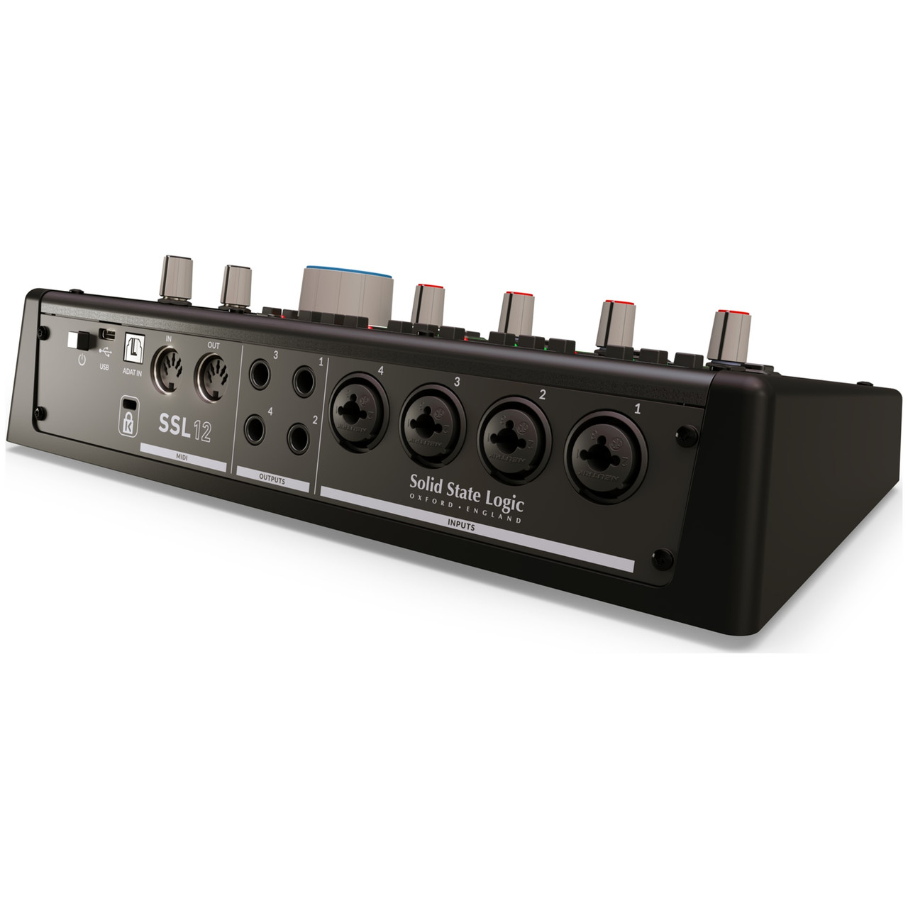 SOLID STATE LOGIC SSL12 12-in/8-out USB bus-powered audio interface