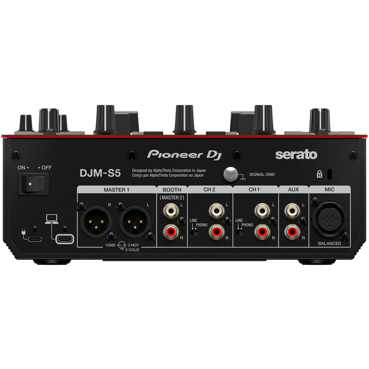 PIONEER DJM-S7 2-channel Performance DJ Mixer with Bluetooth