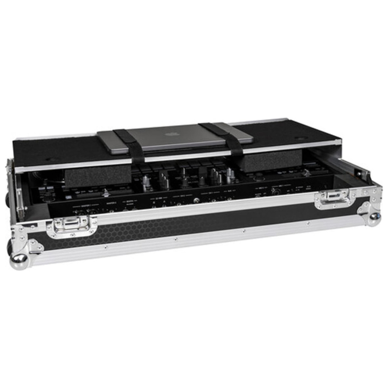 ピロトンページ Headliner HL10008 Flight Case With Laptop Platform & Wheels for