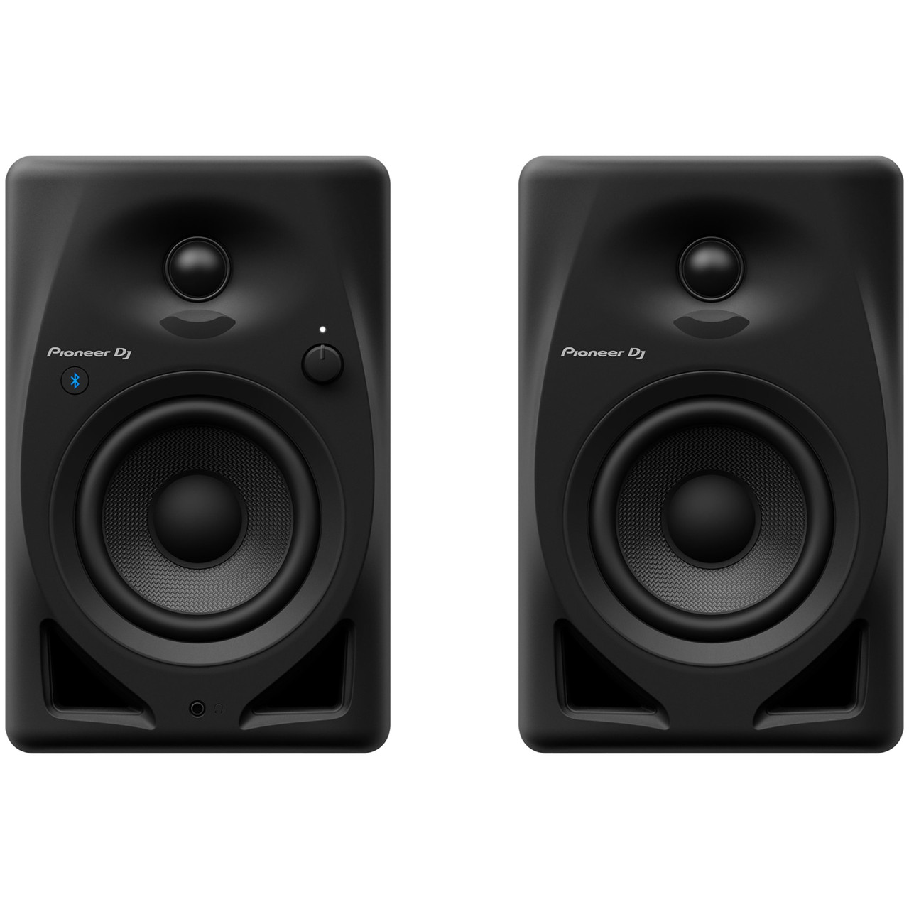 Pioneer DJ DM-40D-BT 4” desktop monitor system with Bluetooth®  functionality (Black) | EMI Audio