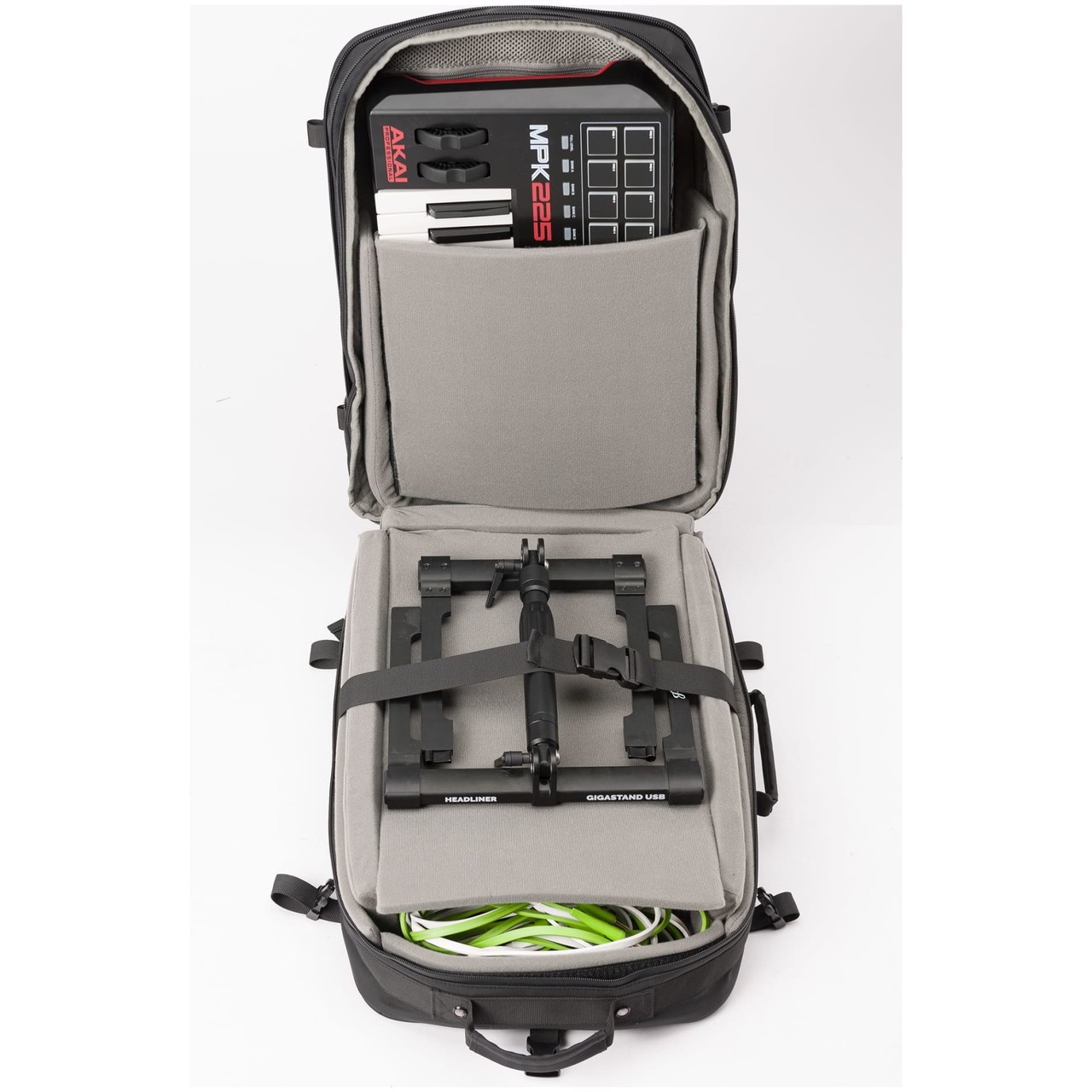 Magma Solid Blaze Pack 180 Professional DJ Backpack - Black | EMI