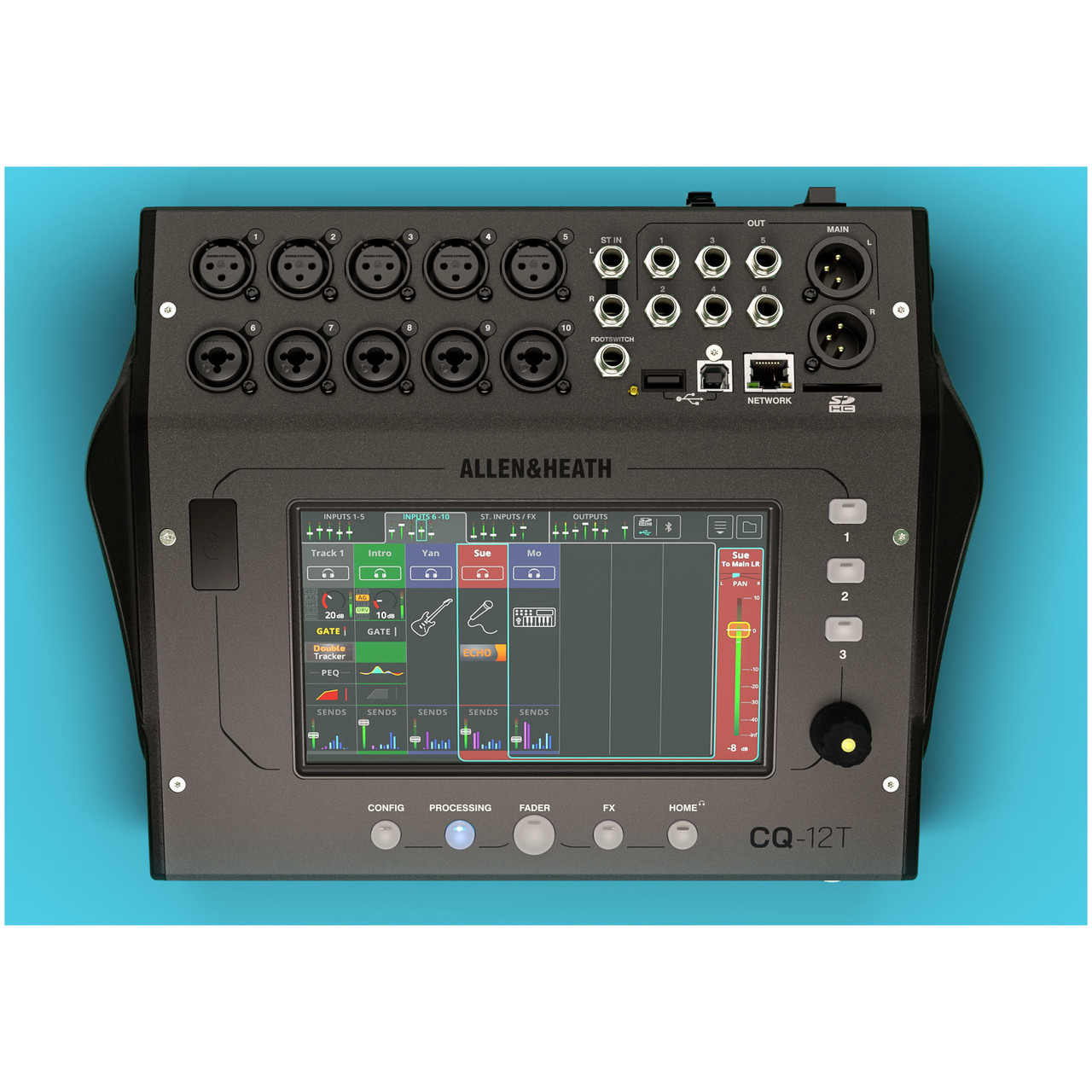 CQ-12T Digital Mixer with 7