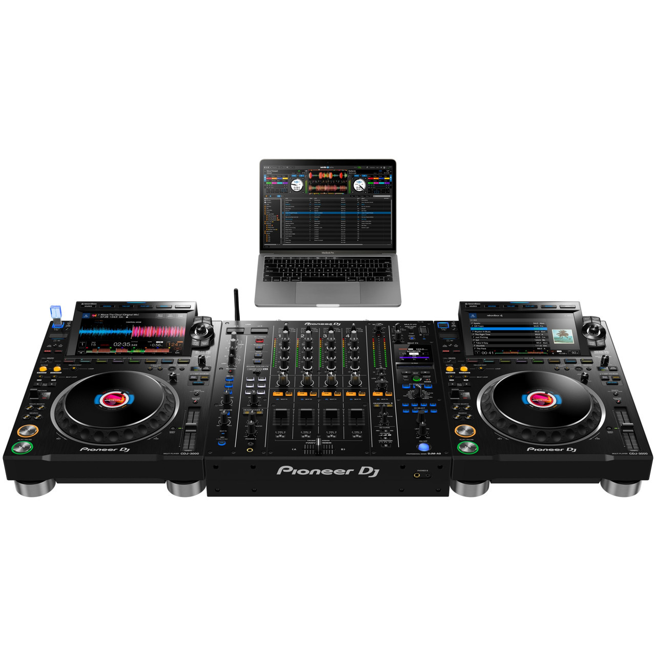PIONEER DJ DJM-A9 4-channel professional DJ mixer (black) | EMI Audio