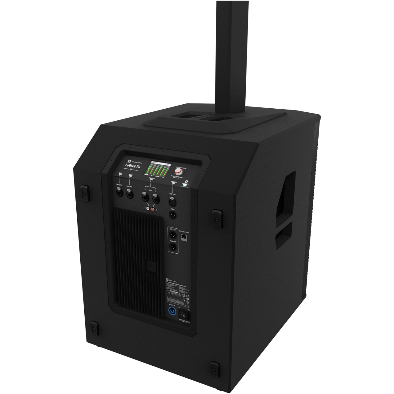 Electro-Voice EVOLVE 8 コンパクトPAスピーカー電源不要 Electro-Voice Evolve 70 Black