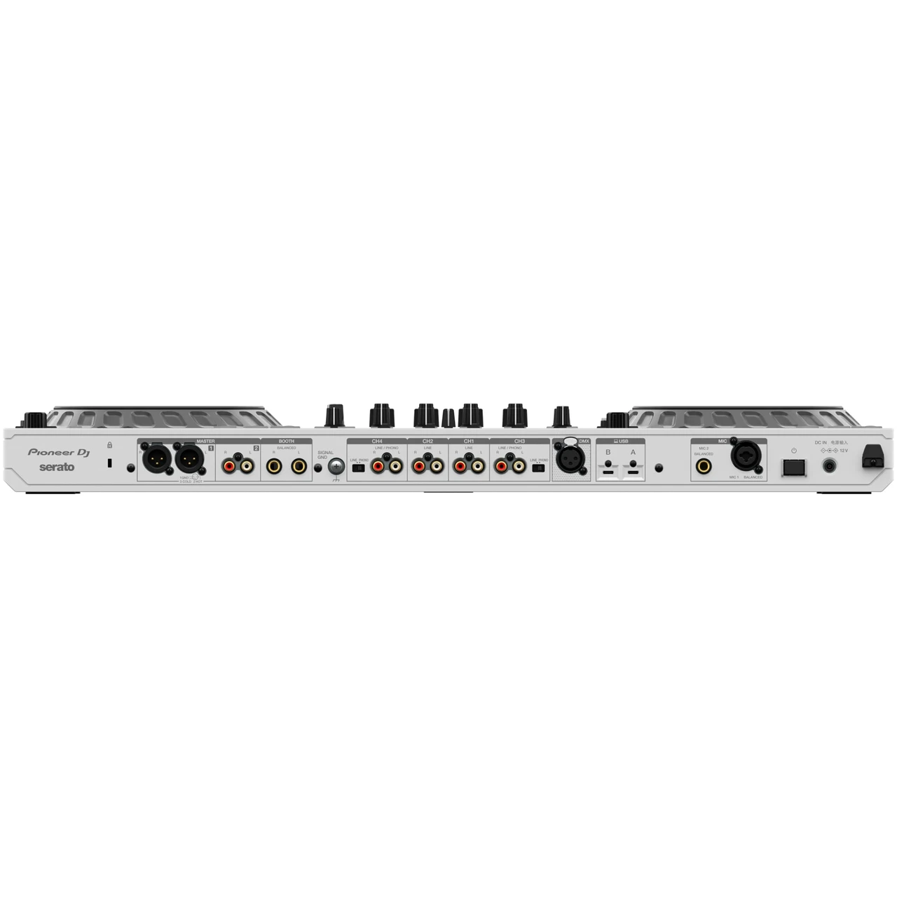 Pioneer DJ DDJ-FLX10-W, 4-channel DJ controller for rekordbox and 