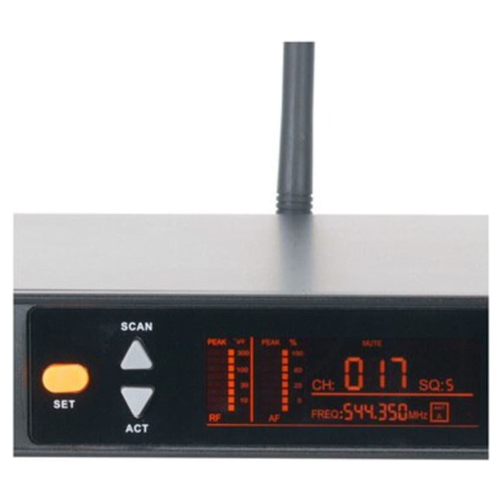 AMERICAN AUDIO WM 219 2-channel UHF Wireless Microphone System