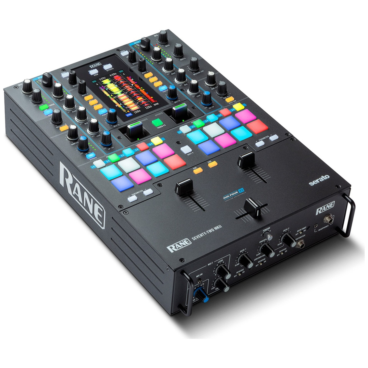 RANE DJ SEVENTY TWO MKII DJ Mixer Ultra-Tough Premium Scratch Mixer with  Performance Touchscreen