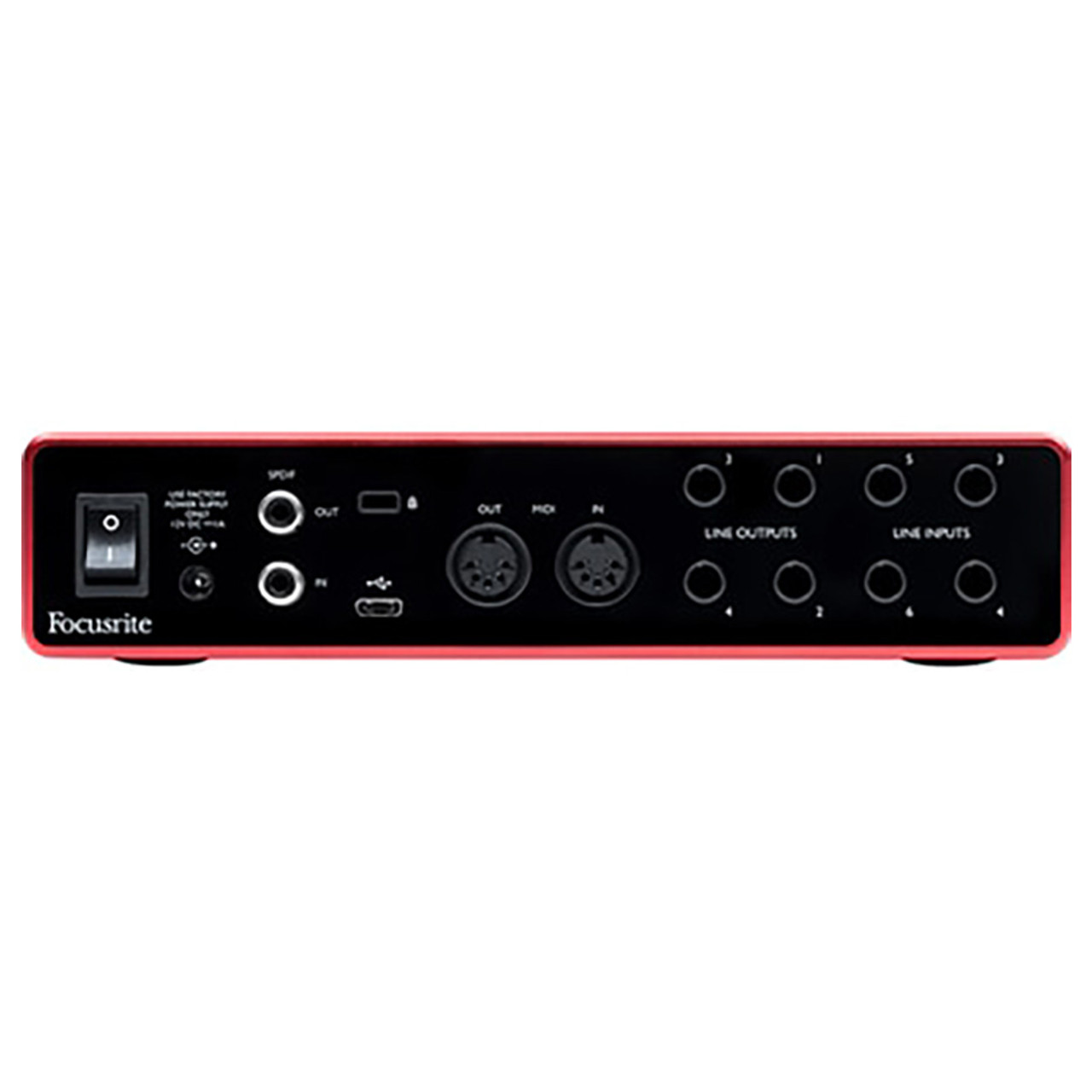 FOCUSRITE Scarlett 8i6 8 Input USB Audio Recording Interface 3rd