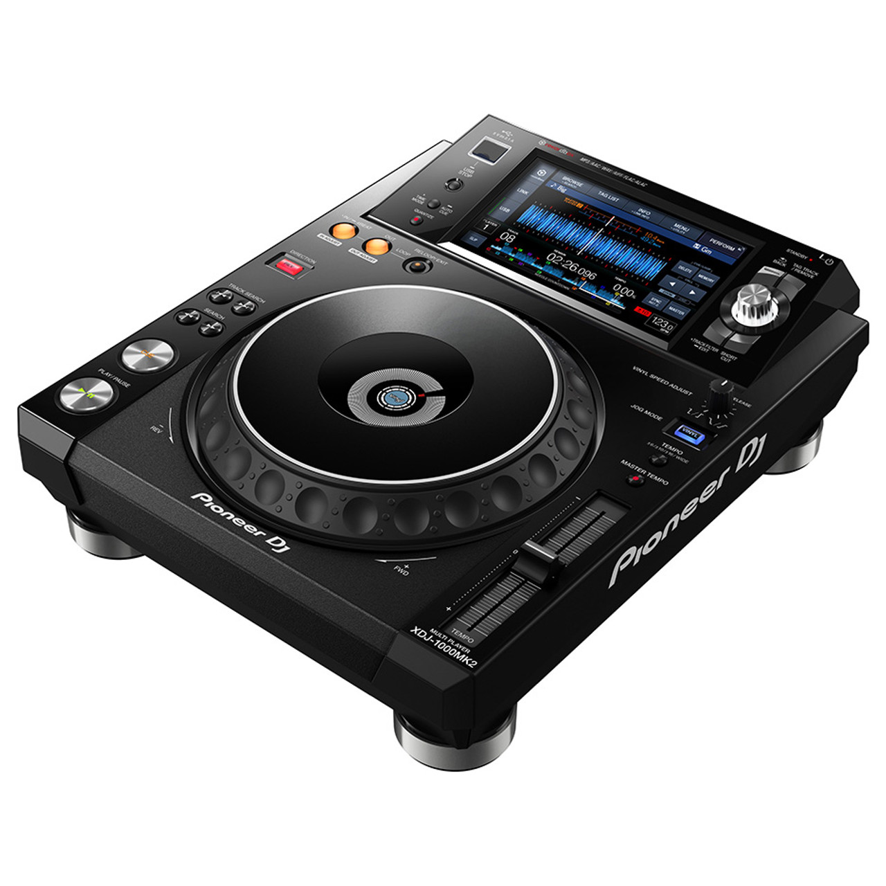 PIONEER DJ XDJ-1000MK2 Rekordbox-Ready, Digital Deck, High-res 