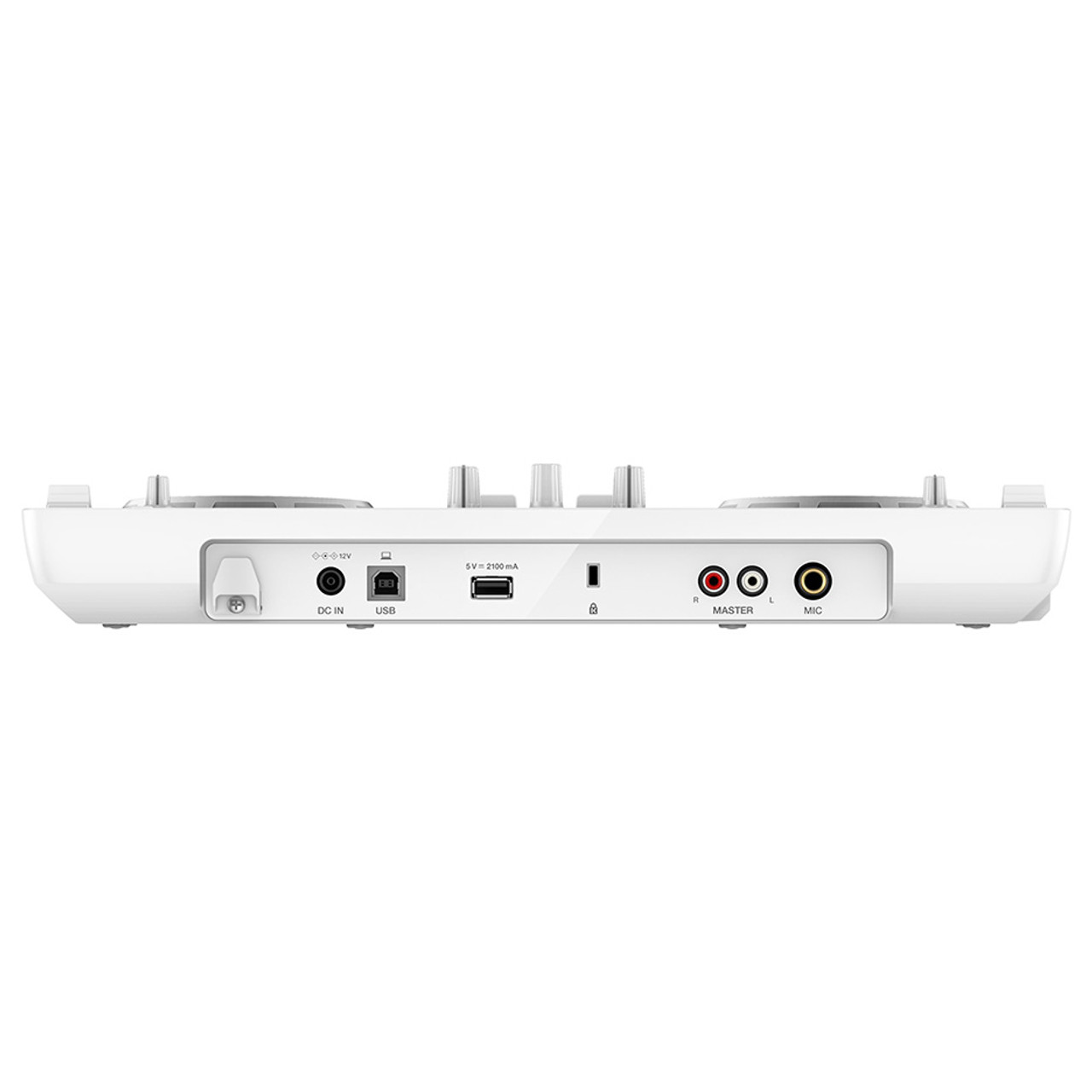 PIONEER DJ DDJ-WeGO4-W Compact DJ Controller, White Finish