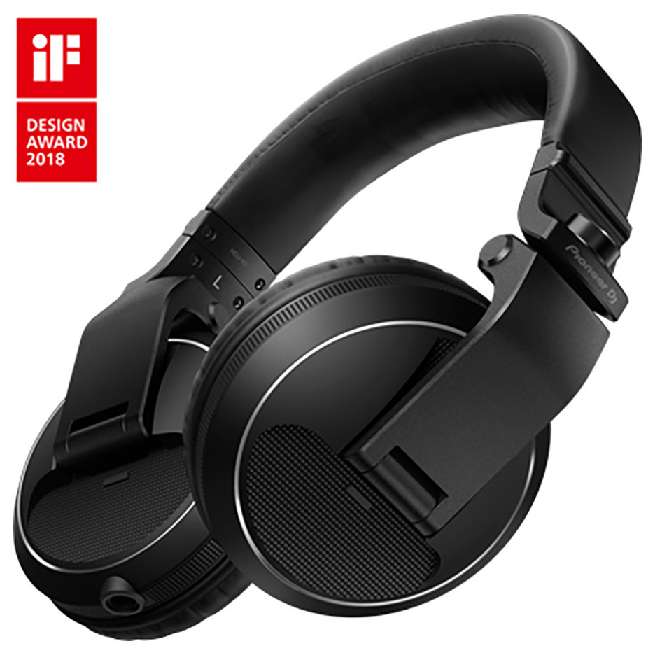 ヘッドホン Pioneer HDJ-X5BT-K PIONEER DJ HDJ-X5-K Black - Over-Ear DJ Headphones deliver