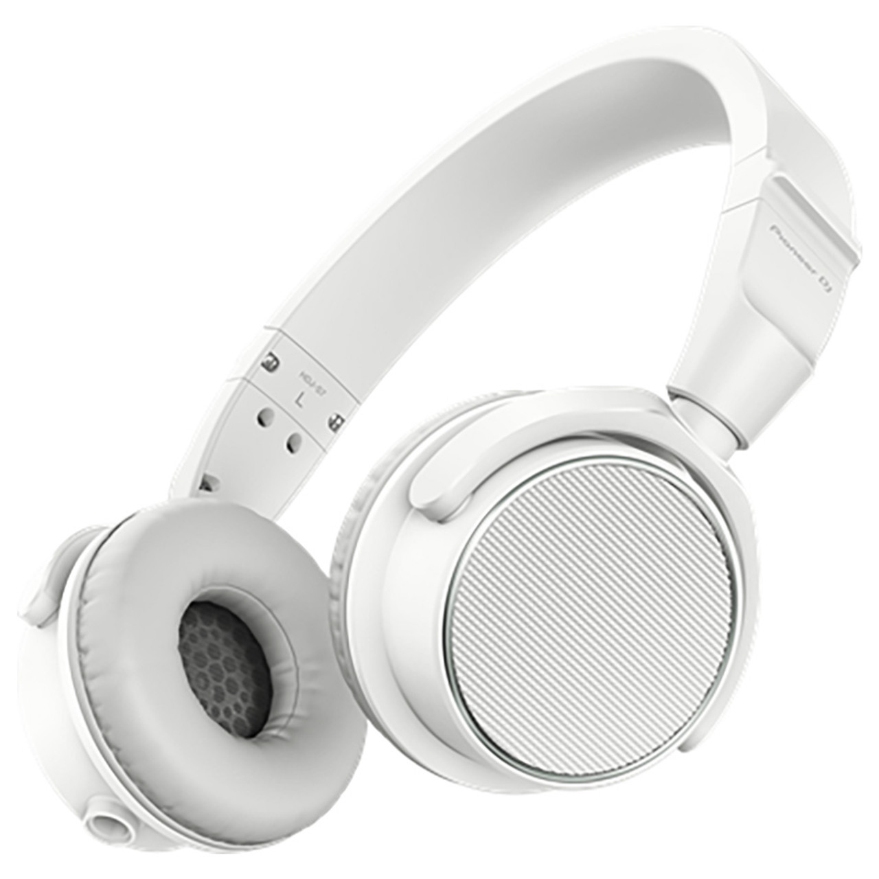 PIONEER DJ HDJ-S7-W white Pioneer DJ HDJ-S7 Professional On-Ear DJ  headphones, Hz to 40 kHz. EMI Audio