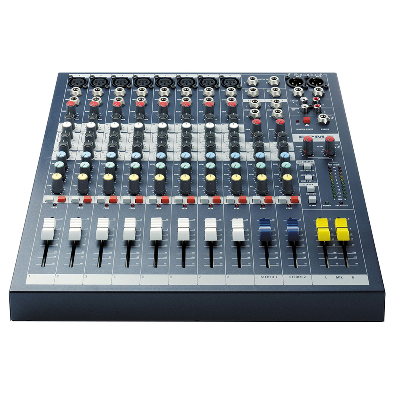 Soundcraft EPM 8 ミキサー　dtm Soundcraft EPM8 8-Channel Multi-format Mixer | Music & Arts