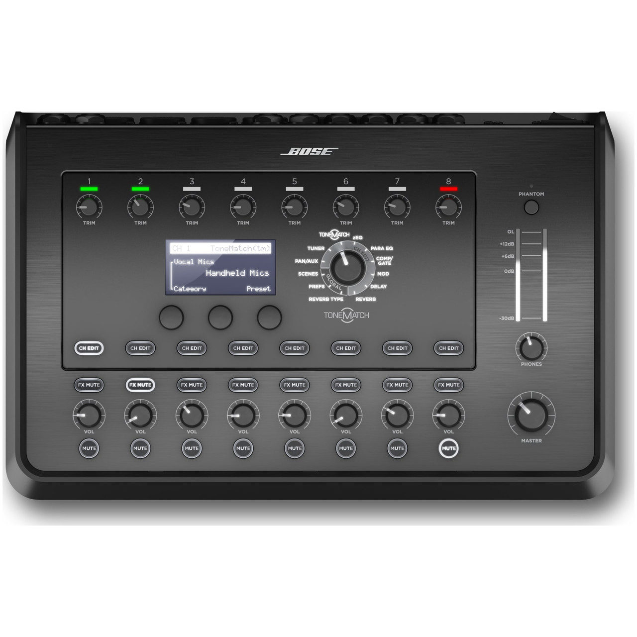 BOSE T8S ToneMatch Compact 8 Channel Digital Mixer | EMI Audio