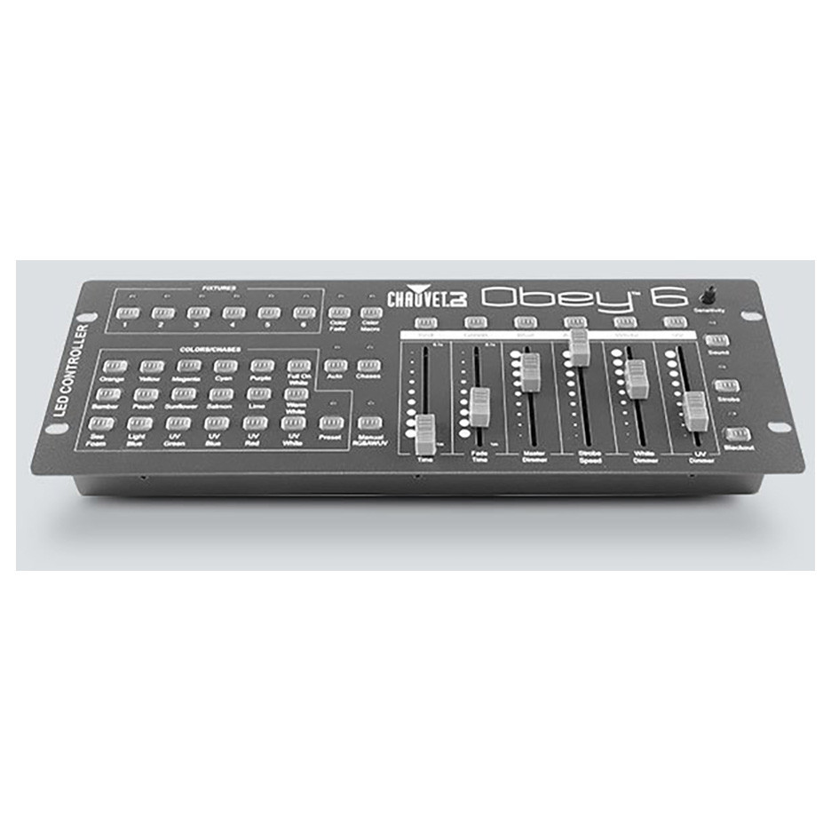 CHAUVET DJ Obey 6 Universal compact DMX-512 controller ideal for