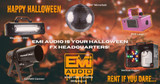 Halloween Headquarters for Audio, Lighting & Foggers