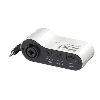 iXZ, Mic/Instrument interface for iPad/iPhone/iPod Touch front view