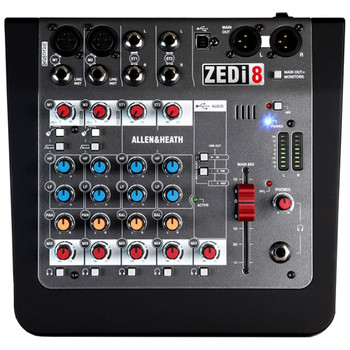 ALLEN & HEATH ZEDI10 4 Mic/Line 2 with Active DI, 2 Stereo Inputs