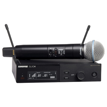 SHURE SLXD24/B87A-G58 Wireless Vocal System with BETA 87A | EMI Audio