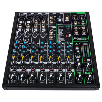 MACKIE ProFX10v3 10 Channel Professional Effects Mixer with USB front view