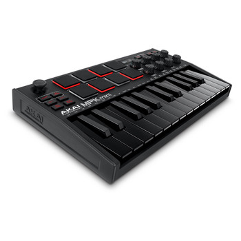 AKAI MPK Mini Mk3 BLACK SE angle view