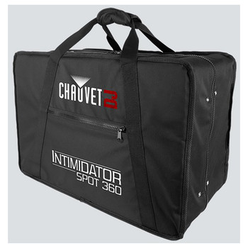 CHAUVET VIP Carry Bag Fits: Intim Spot 360 front/right view showing depth and side zipper