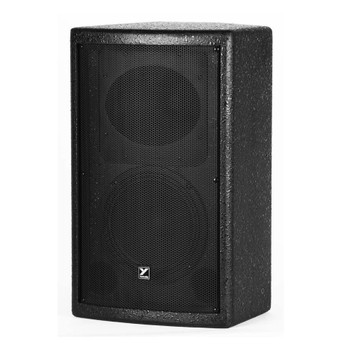 Yorkville C1891B Coliseum 150w black 1 x 8-inch / 1-inch front view