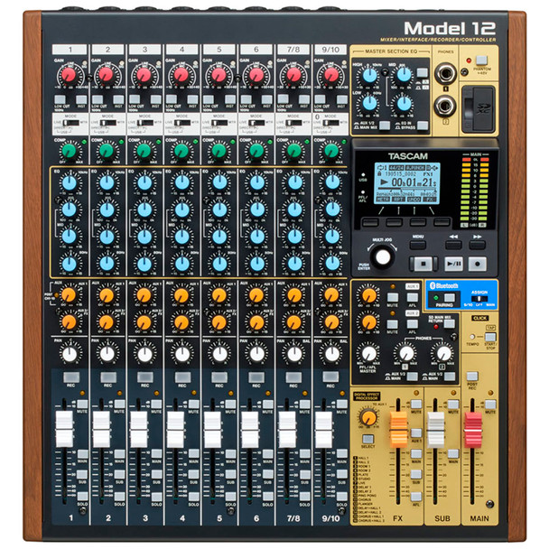 TASCAM MODEL 12 - 12 Channel Mixer with DAW Control