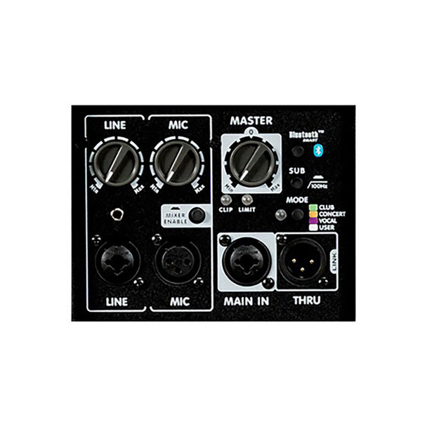 Yorkville EF10P Elite 600 Watt Powered 10" Speaker input panel