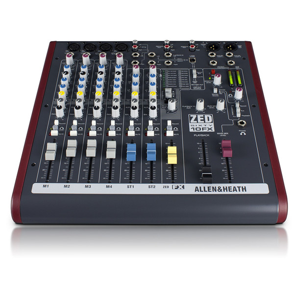 ALLEN & HEATH ZED60-10FX ZED-10FX mixer front view