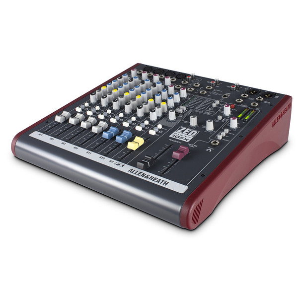 ALLEN & HEATH ZED60-10FX ZED-10FX with 60mm Faders | EMI Audio
