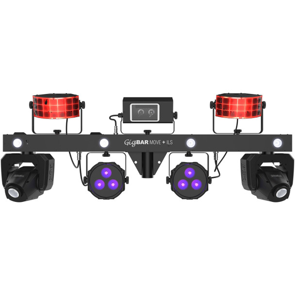 Chauvet DJ Gigbar Move + ILS LED Laser Strobe Mover Lighting System With Stand & Carrying Case