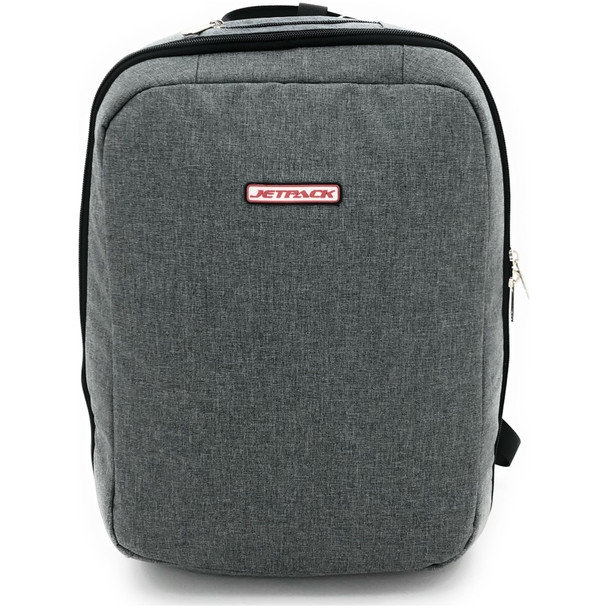 JetPack Slim (Gray) Compact DJ Backpack With Two Compartments