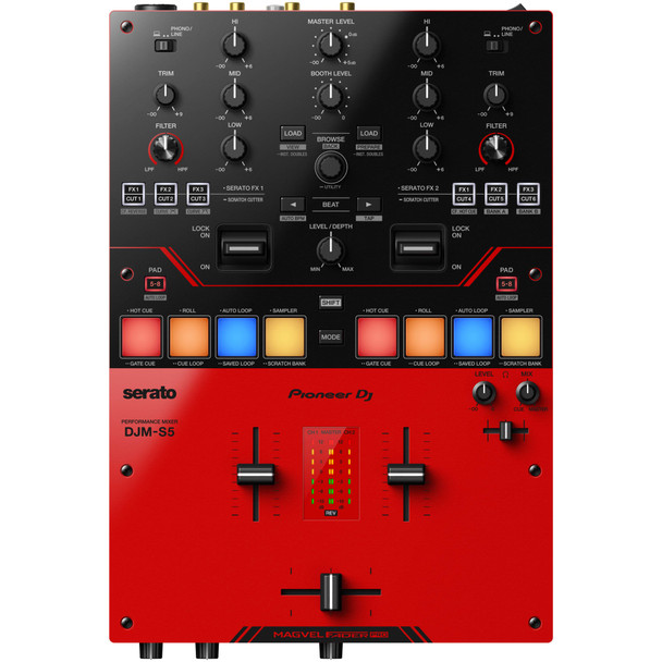 Pioneer DJ DJM-S5 Serato Mixer 2 Channel