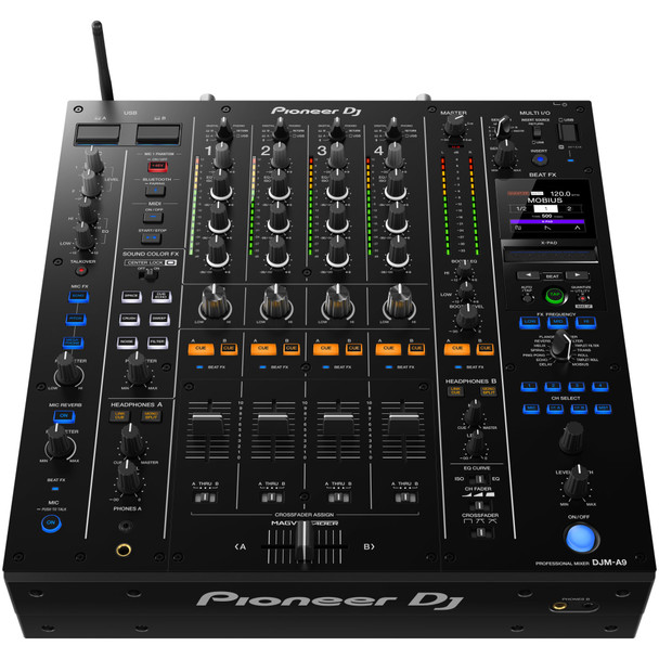 PIONEER DJ DJM-A9 4-channel professional DJ mixer (black)