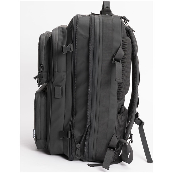 Magma Solid Blaze Pack 180 Professional DJ Backpack side view extended full