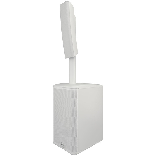 QSC KC12 Powered Column Speaker with Bluetooth in White