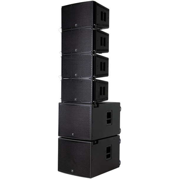 Yorkville PSA28 Paraline 2x8" Powered Loudspeaker Stacked